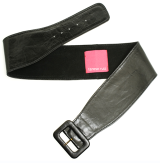 Curved Waist Belt (Black)