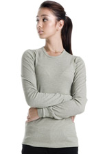 Unisex Baby Thermal Long Sleeve T-Shirt (M�lange Olive)