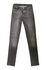 Skinny Pins Worn Grey