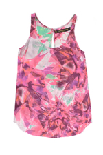 Acid Floral Silk Cami