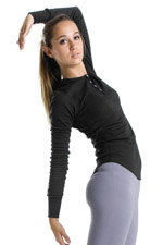 Unisex Baby Thermal Long Sleeve Henley (Black)