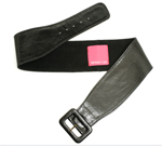 Curved Waist Belt (Black)