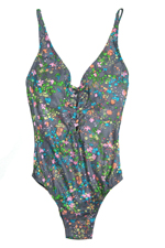 Floral Tie Up One Piece